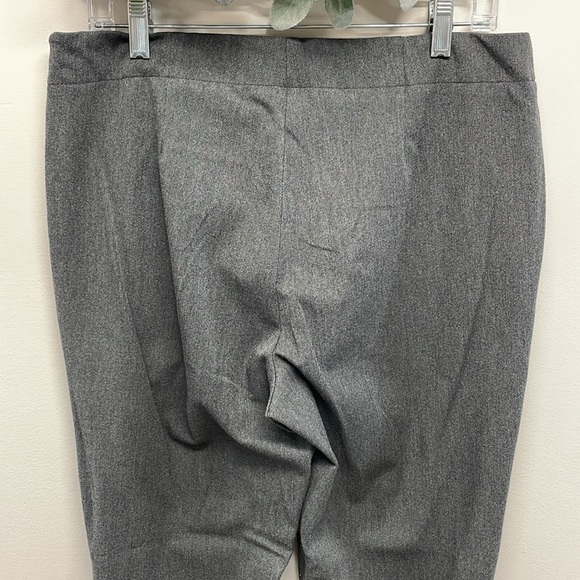 Talbots Heritage Flat Front Straight Leg Side Zip Trouser Pants 12 - Picture 5 of 15